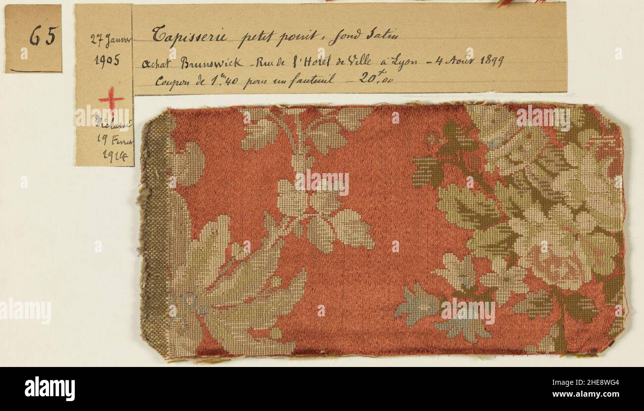 Sample (France), 1904 Stock Photo - Alamy