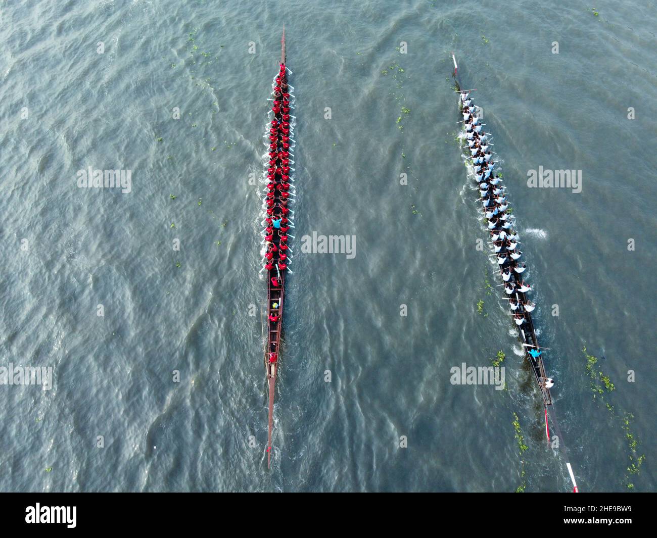 Khulna, Khulna, Bangladesh. 10th Jan, 2022. Nouka Baich referred as