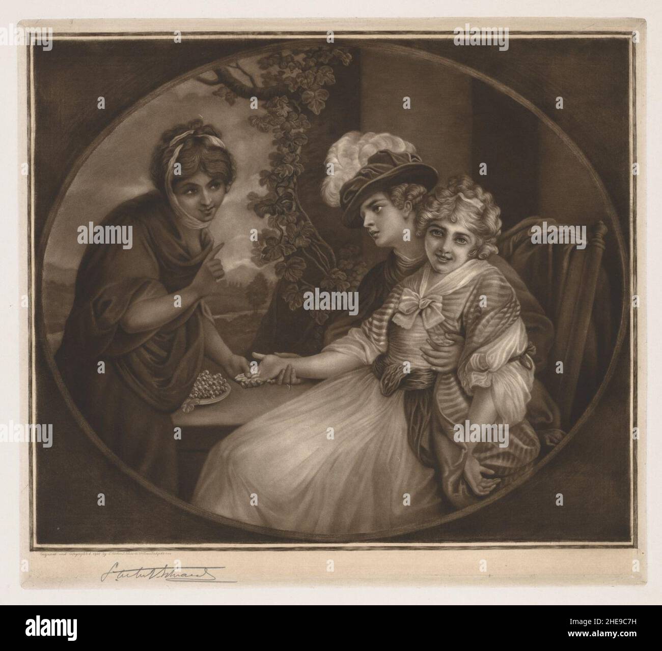 Samuel ArlentEdwards (American, 18621938) The Fortune Teller Stock