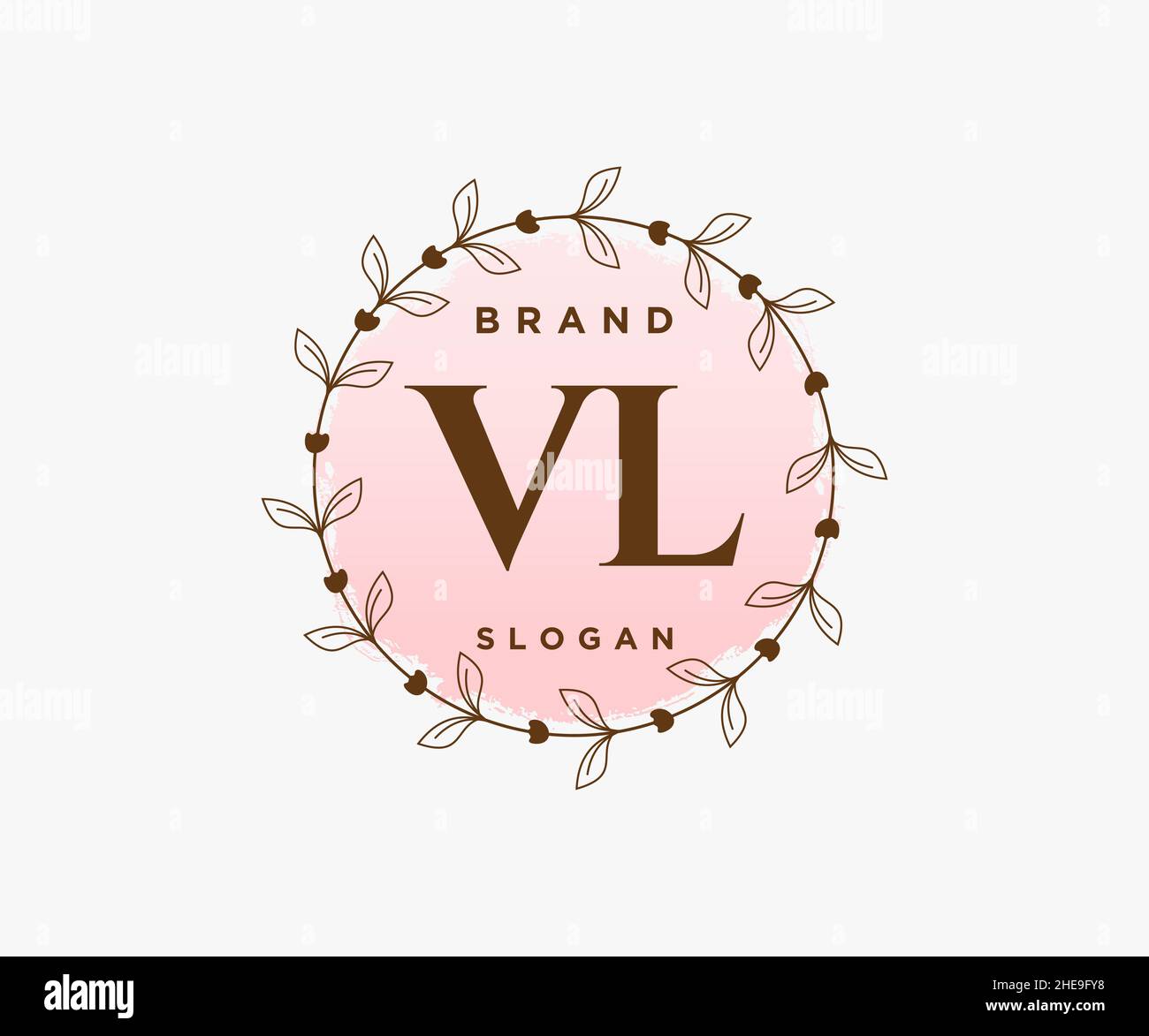 Premium Vector  Vl logo monogram letter vl logo design vector vl