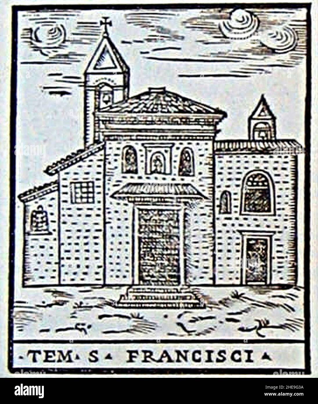 San Francesco a Ripa by Girolamo Francino (1588 Stock Photo Alamy