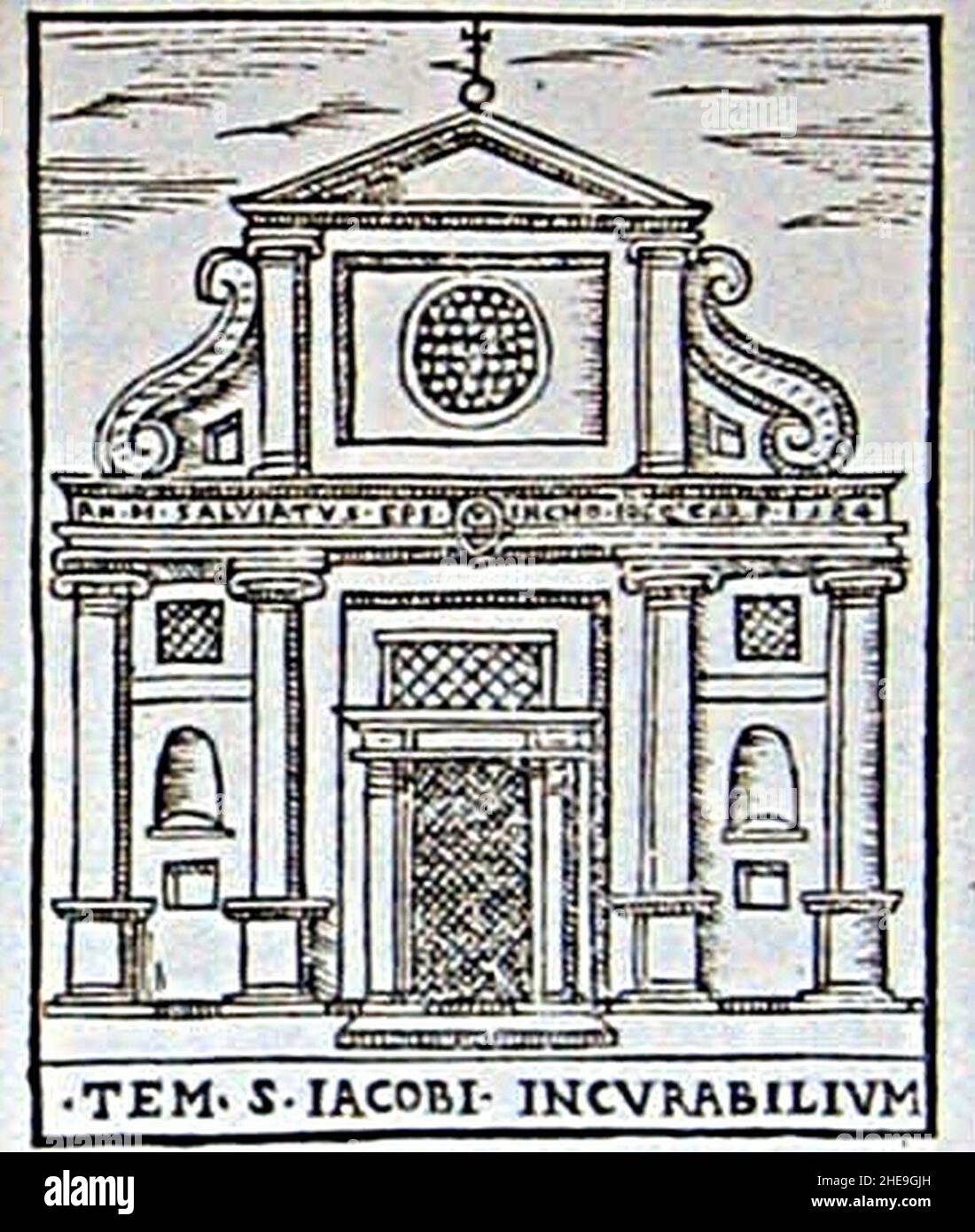 San degli Incurabili by Girolamo Francino (1588 Stock Photo Alamy