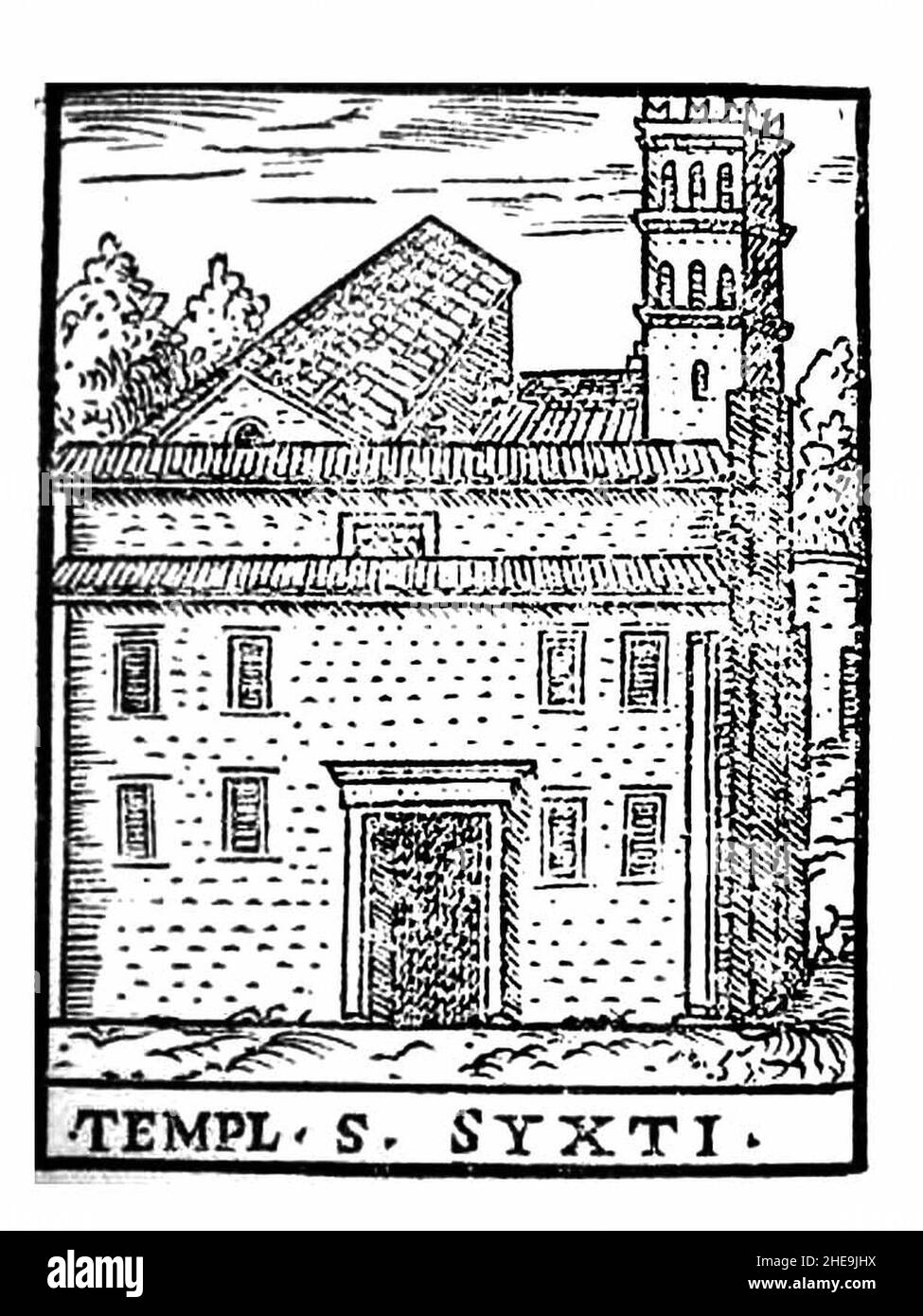 San Sisto Vecchio Stock Photo Alamy