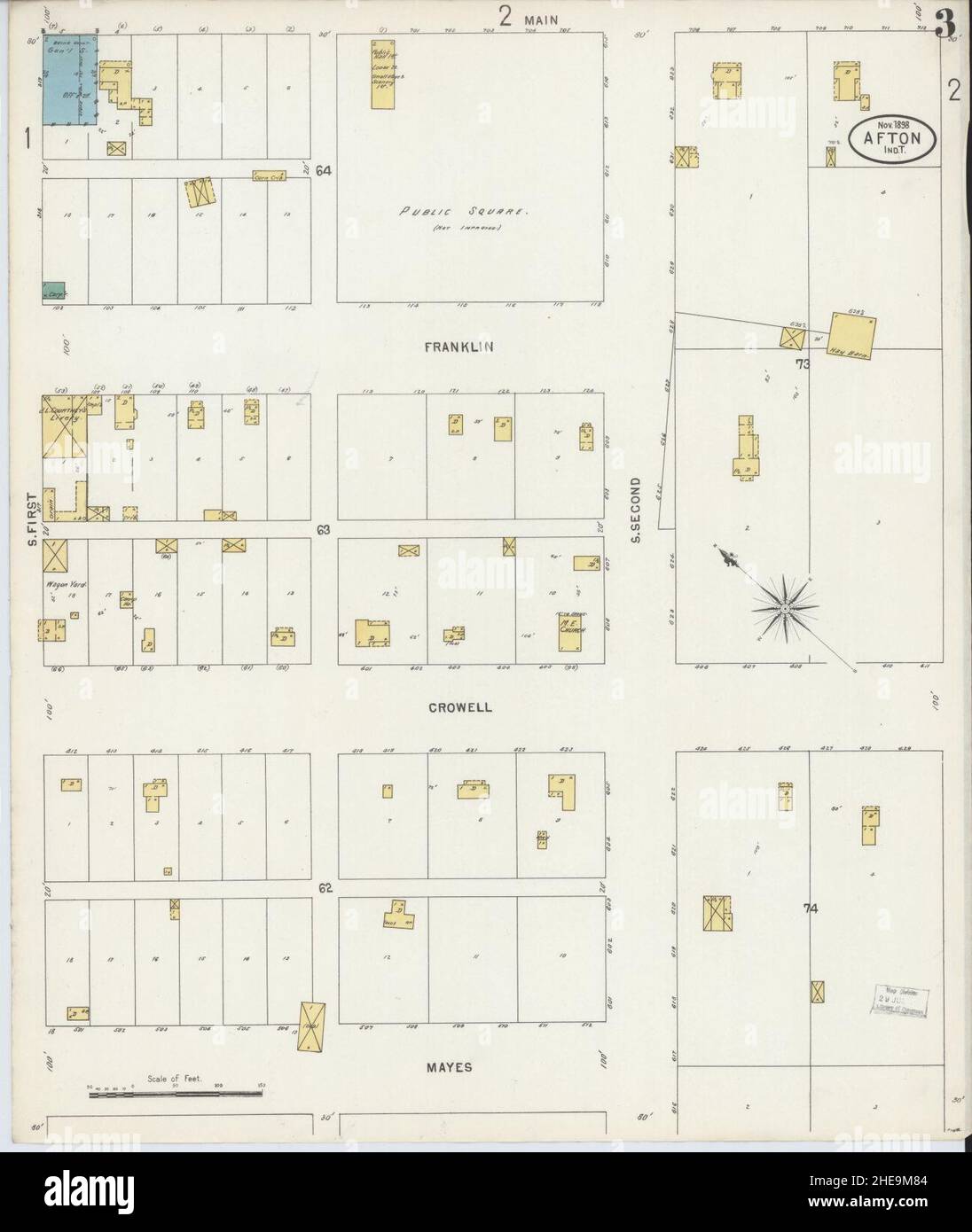 Afton oklahoma map hires stock photography and images Alamy