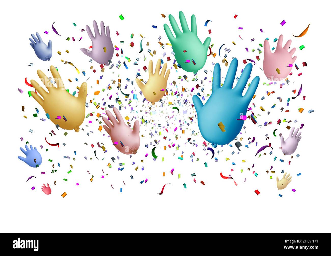 Surgical glove balloons hires stock photography and images Alamy