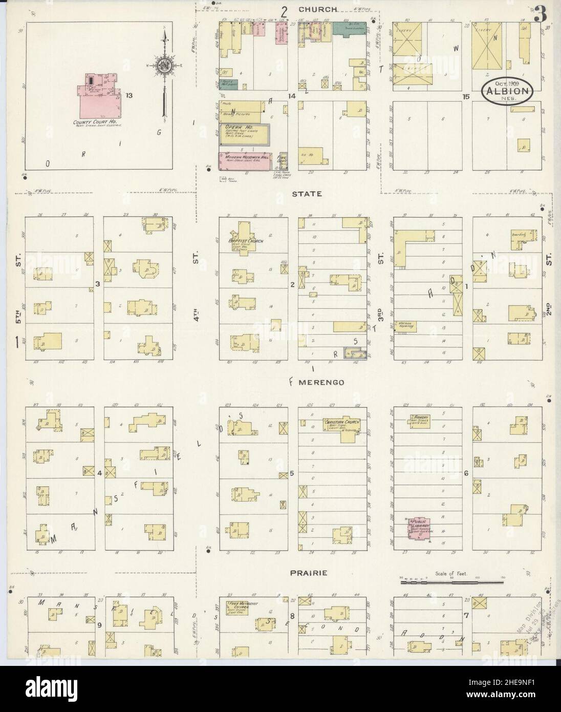 Map of albion nebraska hires stock photography and images Alamy