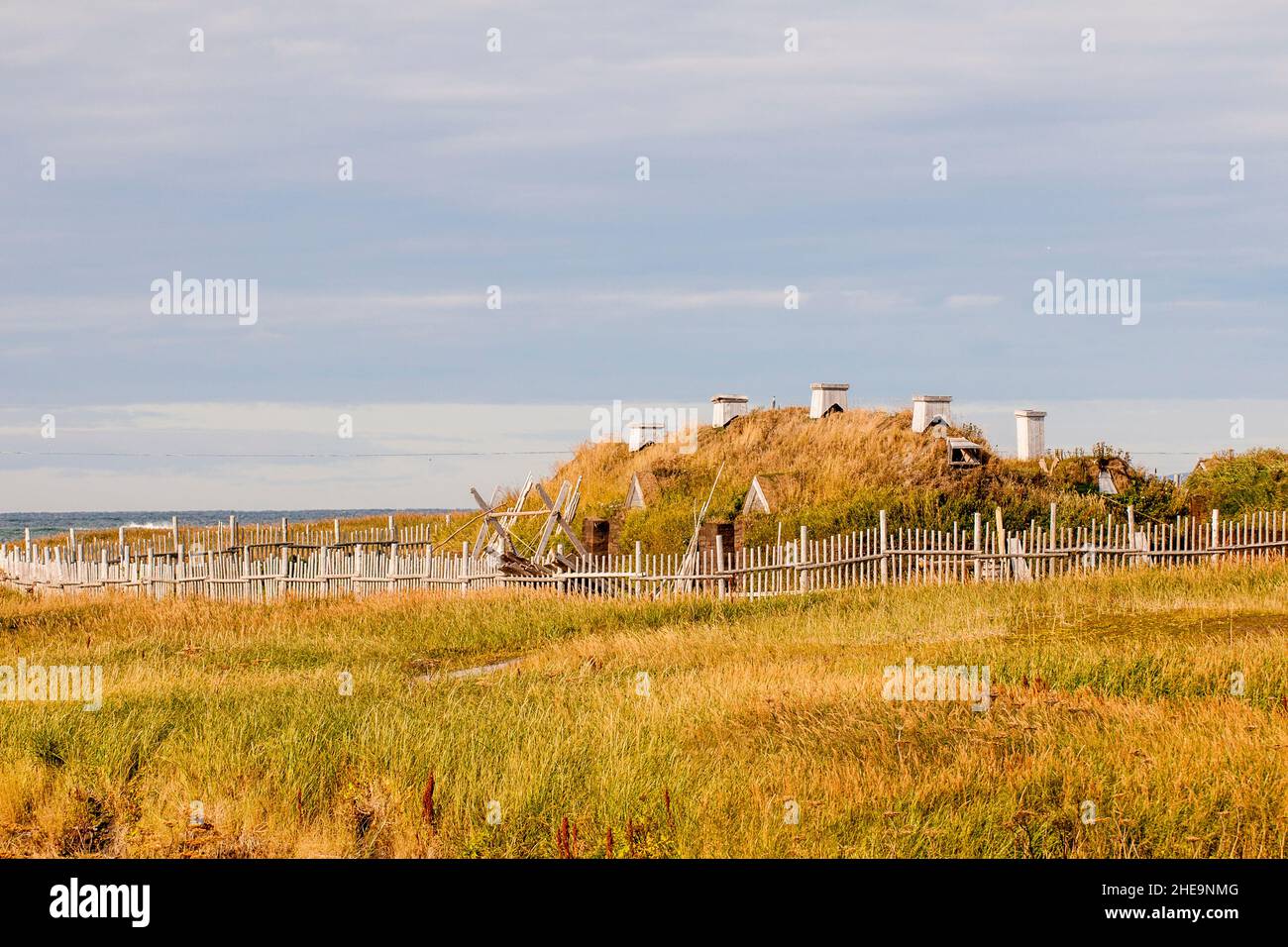 Viking Long House at L'Anse aux Meadows National Historic Site, Great