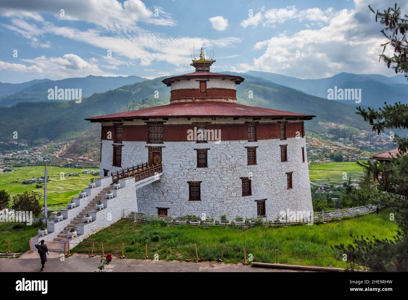 National Museum, Paro, Bhutan Stock Photo