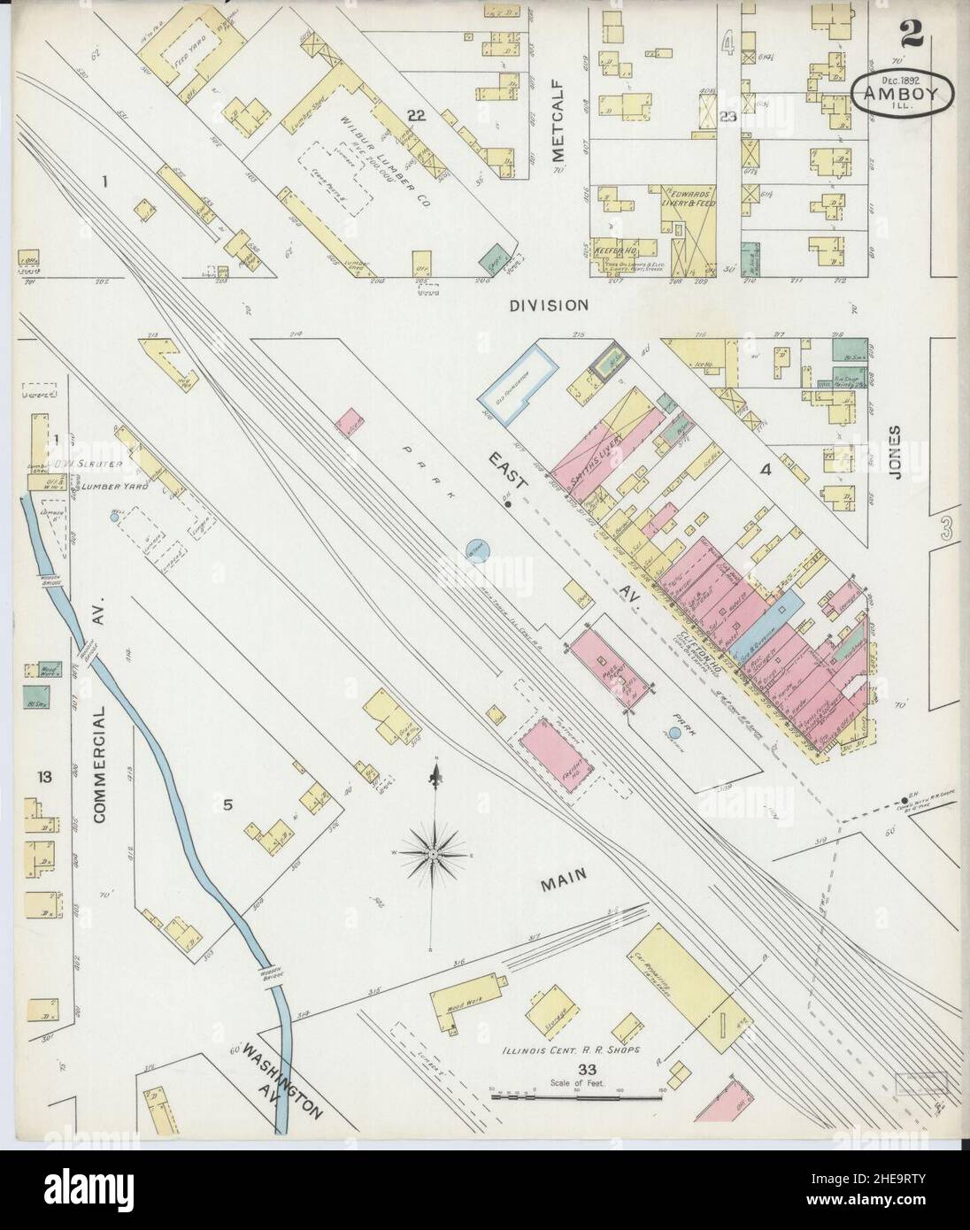 Amboy map hires stock photography and images Alamy