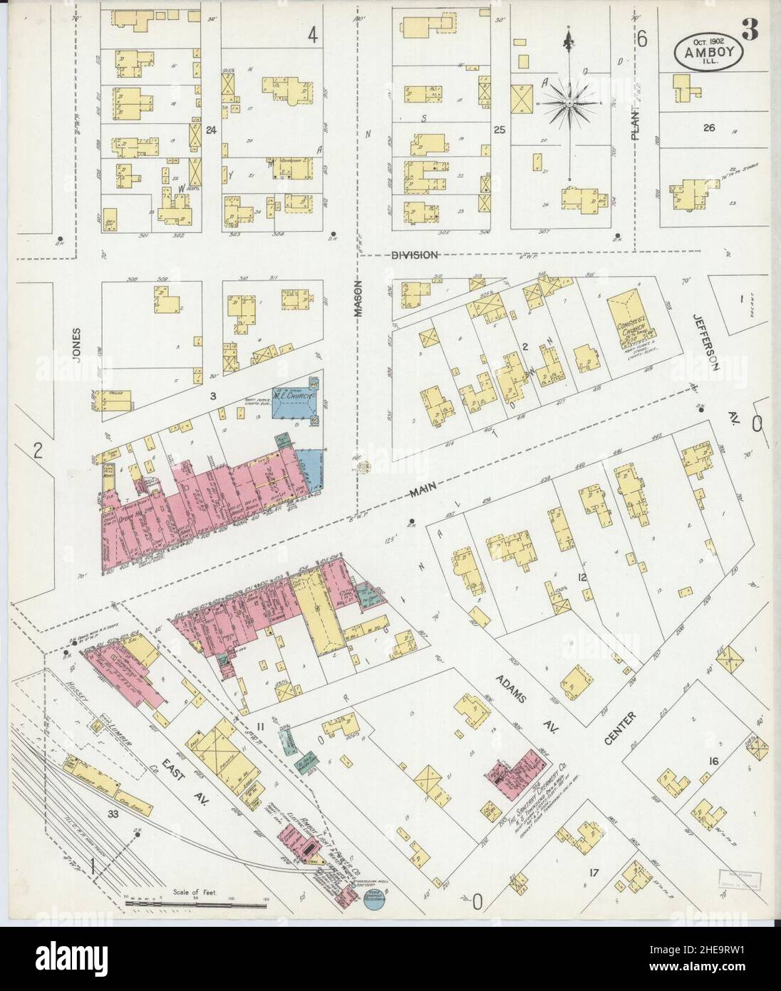 Amboy map hires stock photography and images Alamy