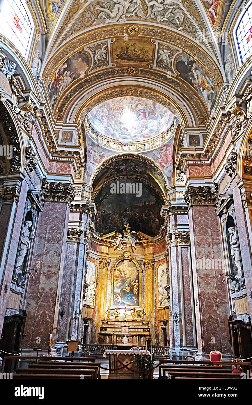 Chiesa di Santa Maria Maddalena in Rome Italy Stock Photo - Alamy