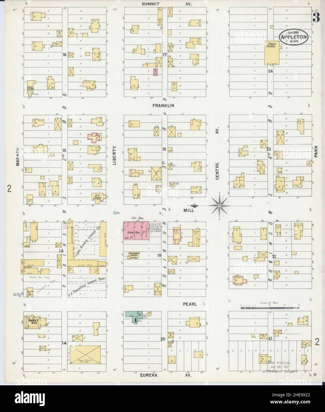Map of appleton minnesota hires stock photography and images Alamy