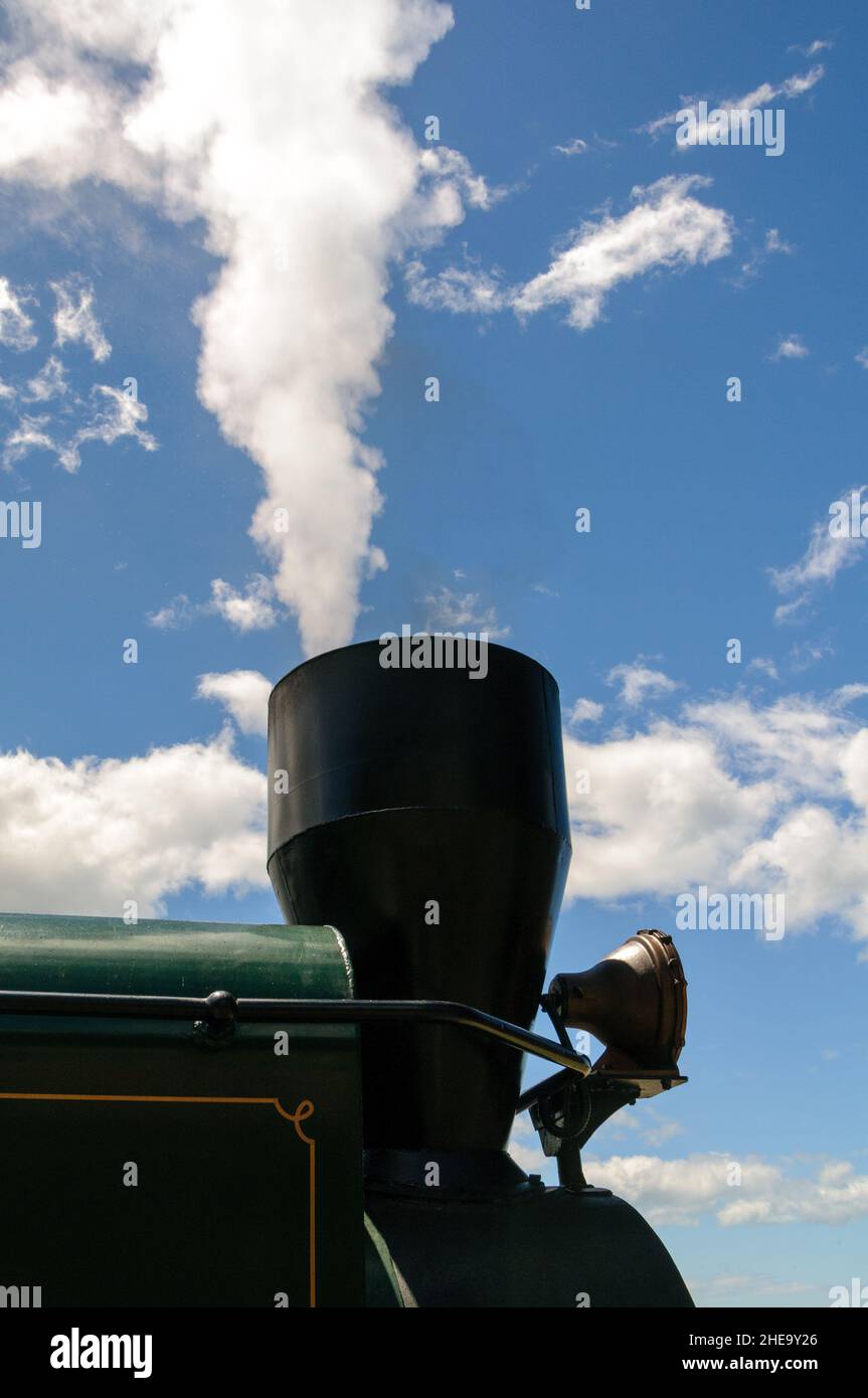 Oamaru Steam and Rail steam locomotive B10 Stock Photo