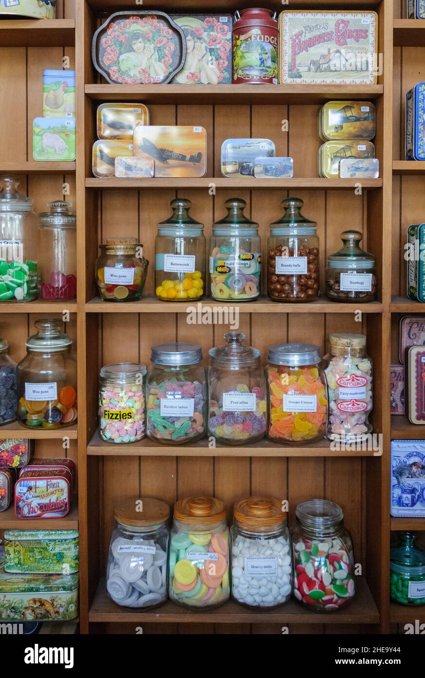 Jars of sweets hi-res stock photography and images - Alamy