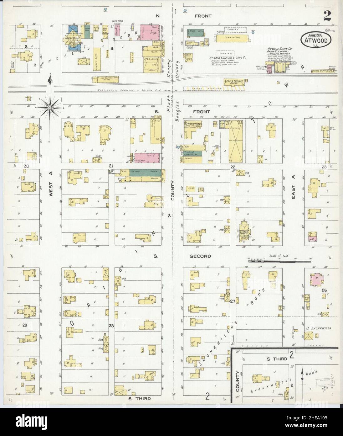 Atwood map hires stock photography and images Alamy