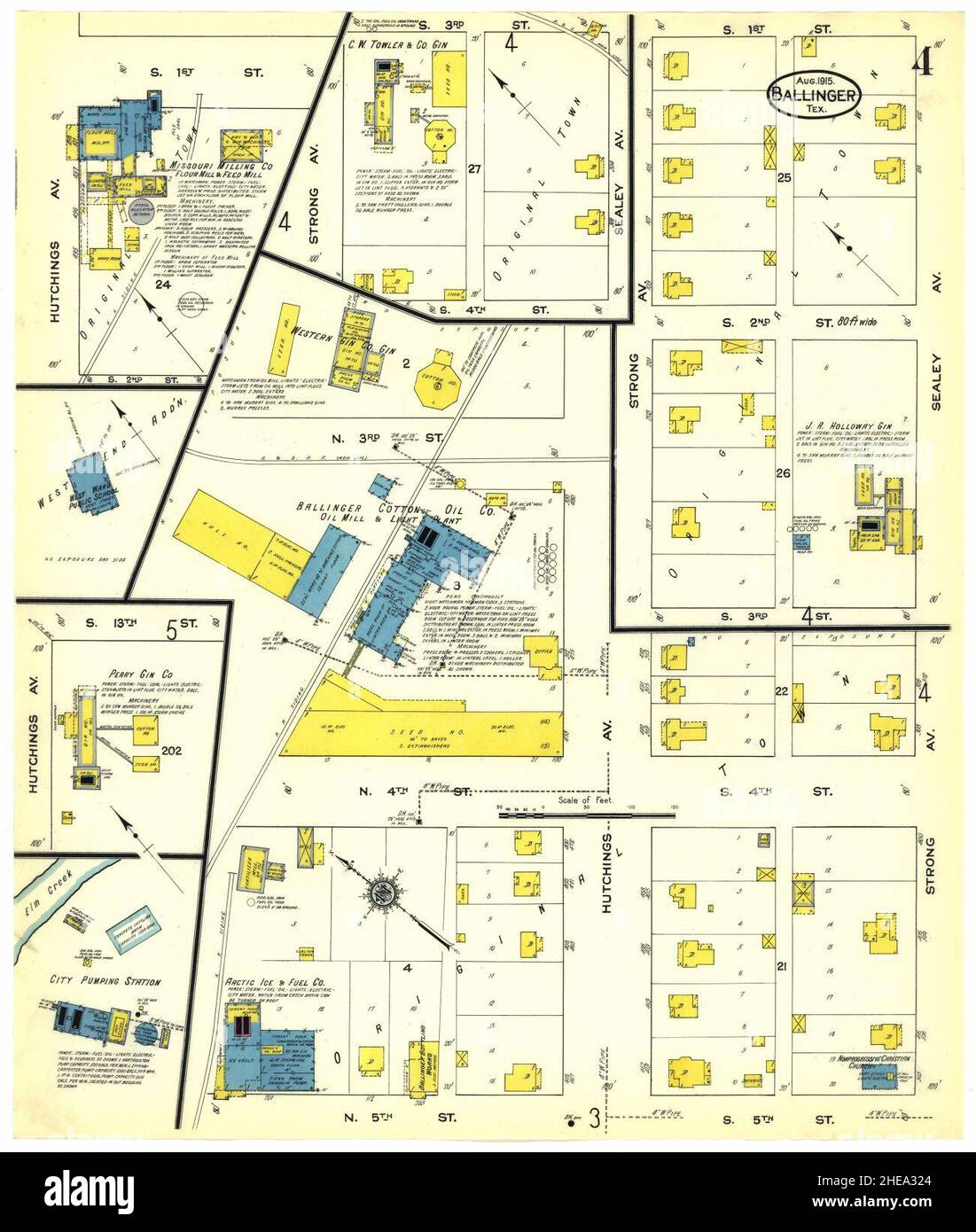 Ballinger texas map Cut Out Stock Images & Pictures Alamy
