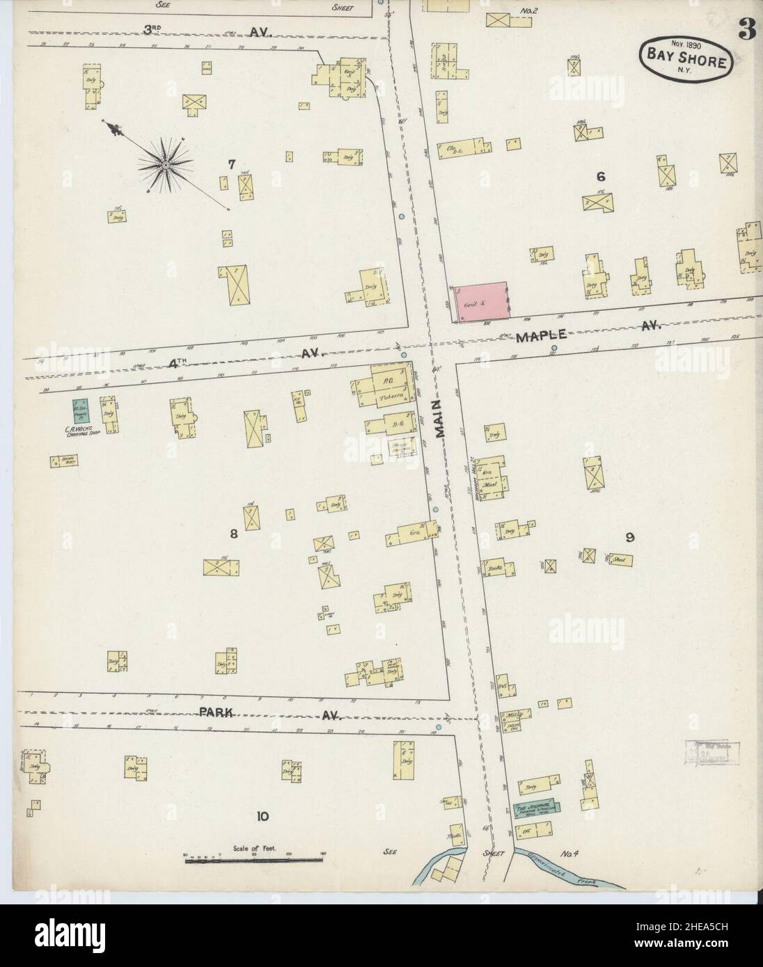 Map of bay shore new york hires stock photography and images Alamy