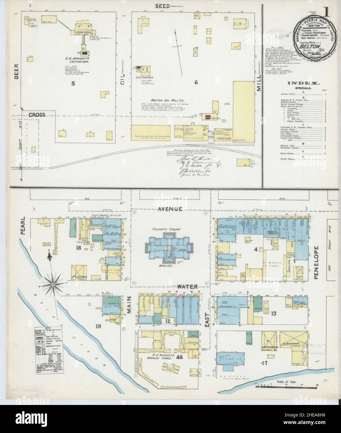 Belton texas map hi-res stock photography and images - Alamy