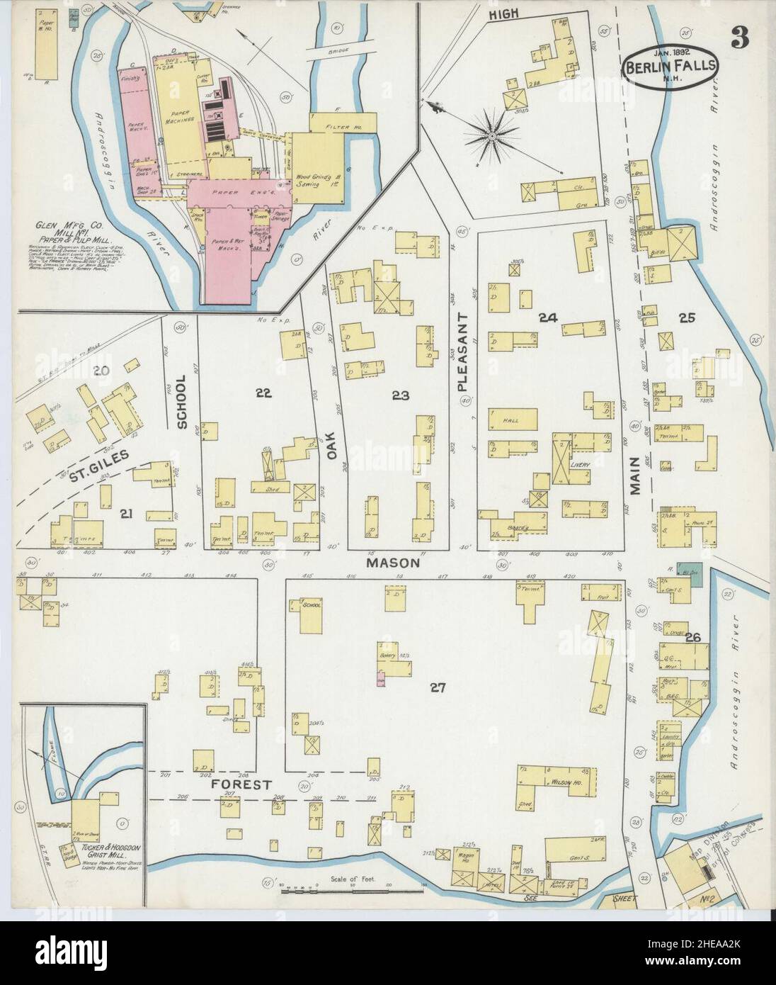 Sanborn Fire Insurance Map of Berlin