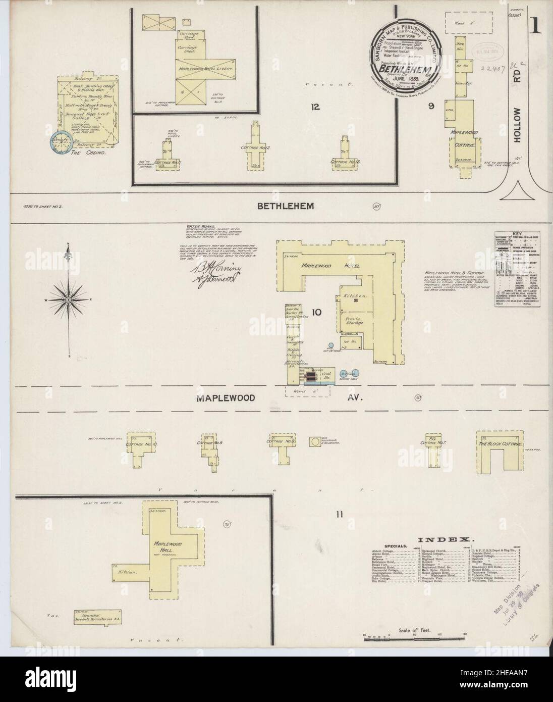 Map of new bethlehem hires stock photography and images Alamy