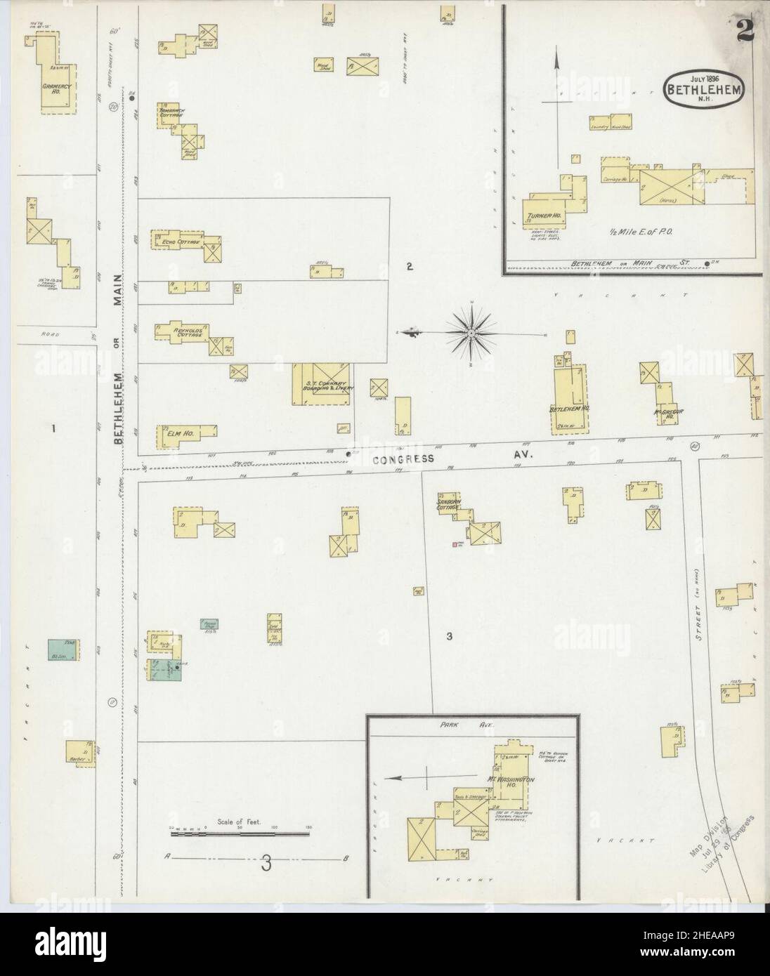 Map of new bethlehem hires stock photography and images Alamy