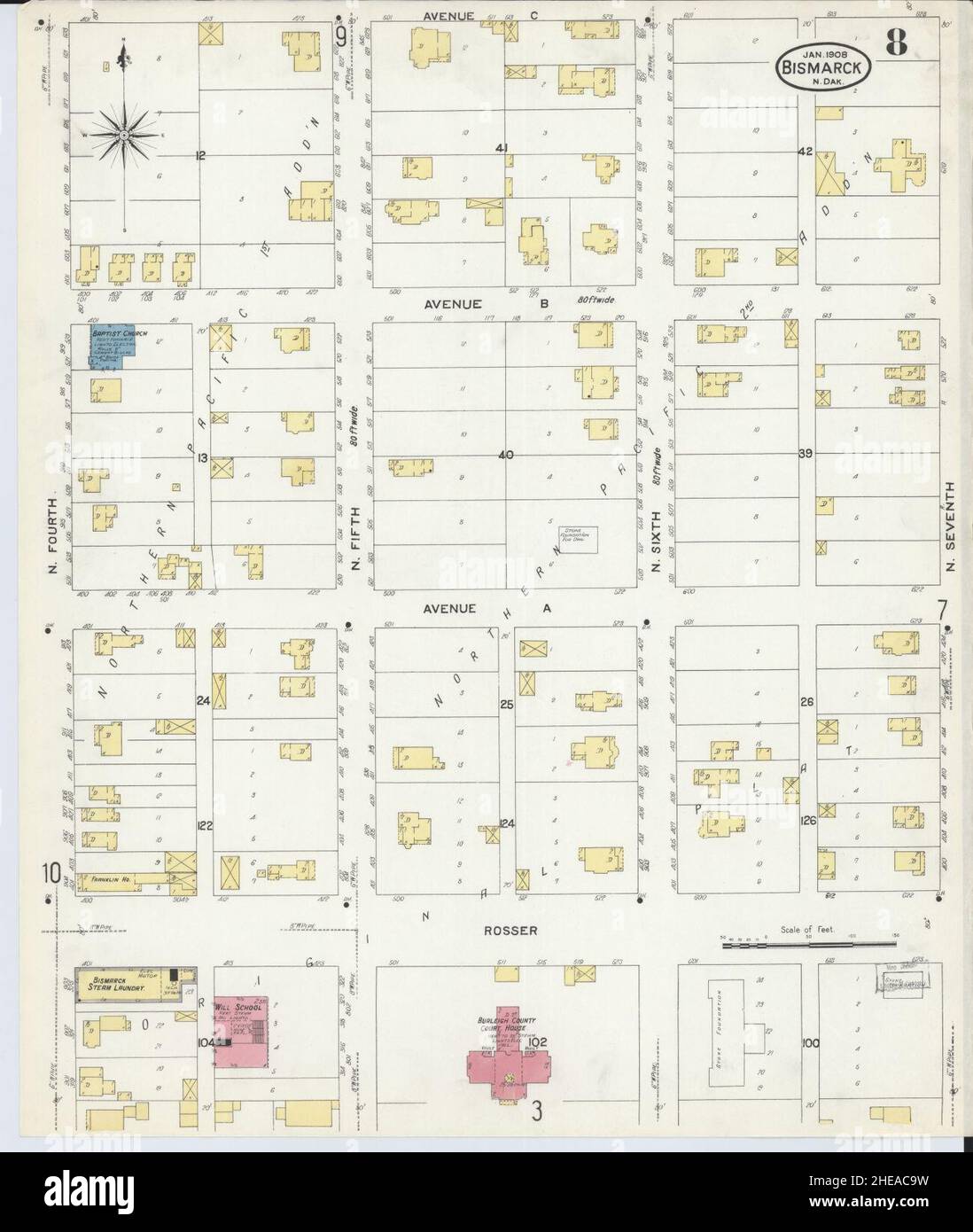 Burleigh County Property Map Burleigh County High Resolution Stock Photography And Images - Alamy