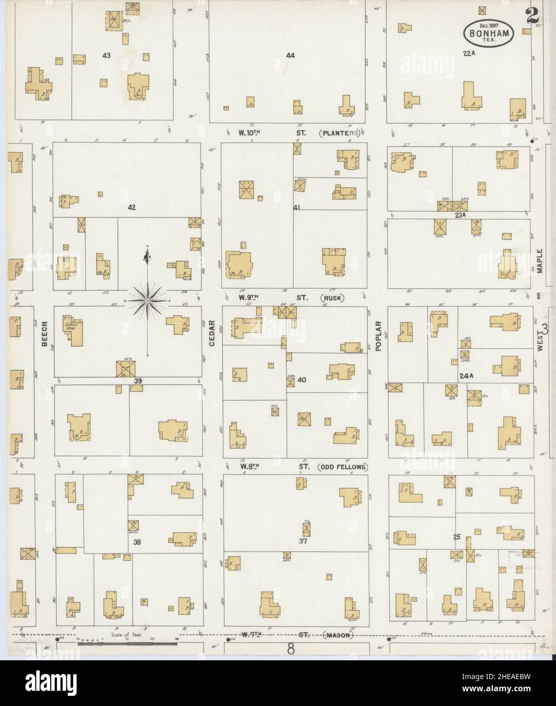 Fannin county map hi-res stock photography and images - Alamy