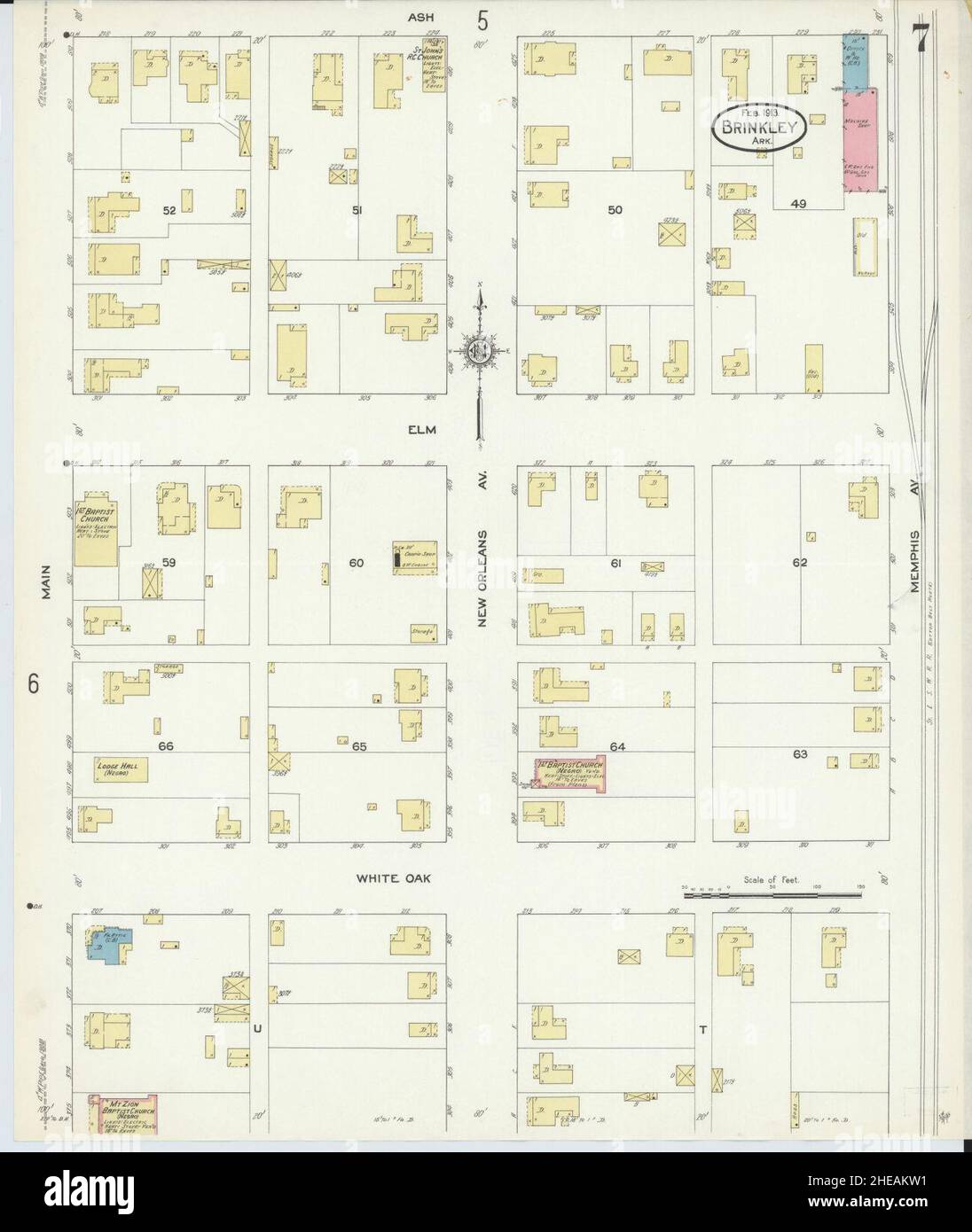 Map of brinkley hires stock photography and images Alamy