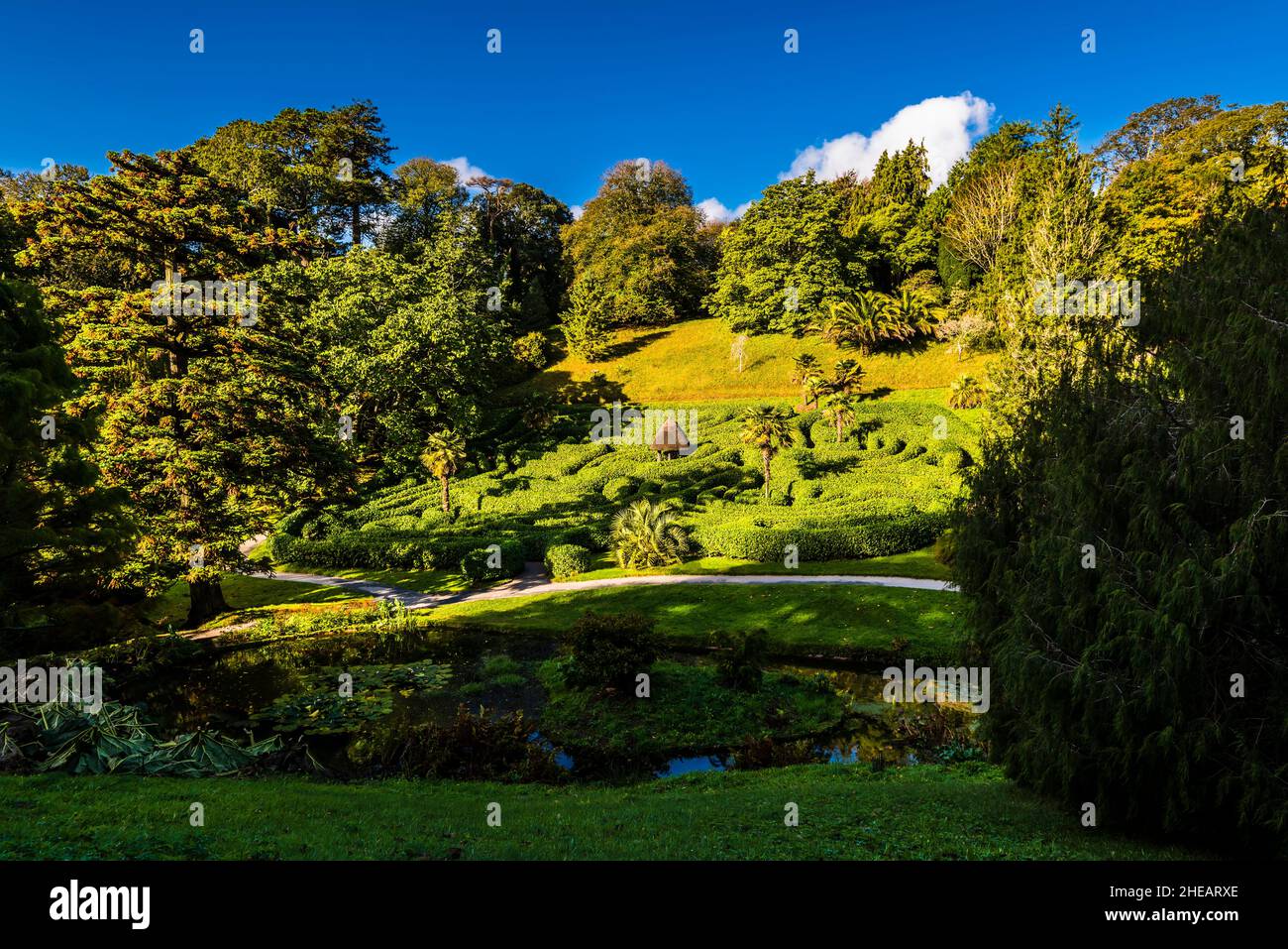 Glendurgan garden autumn hires stock photography and images Alamy