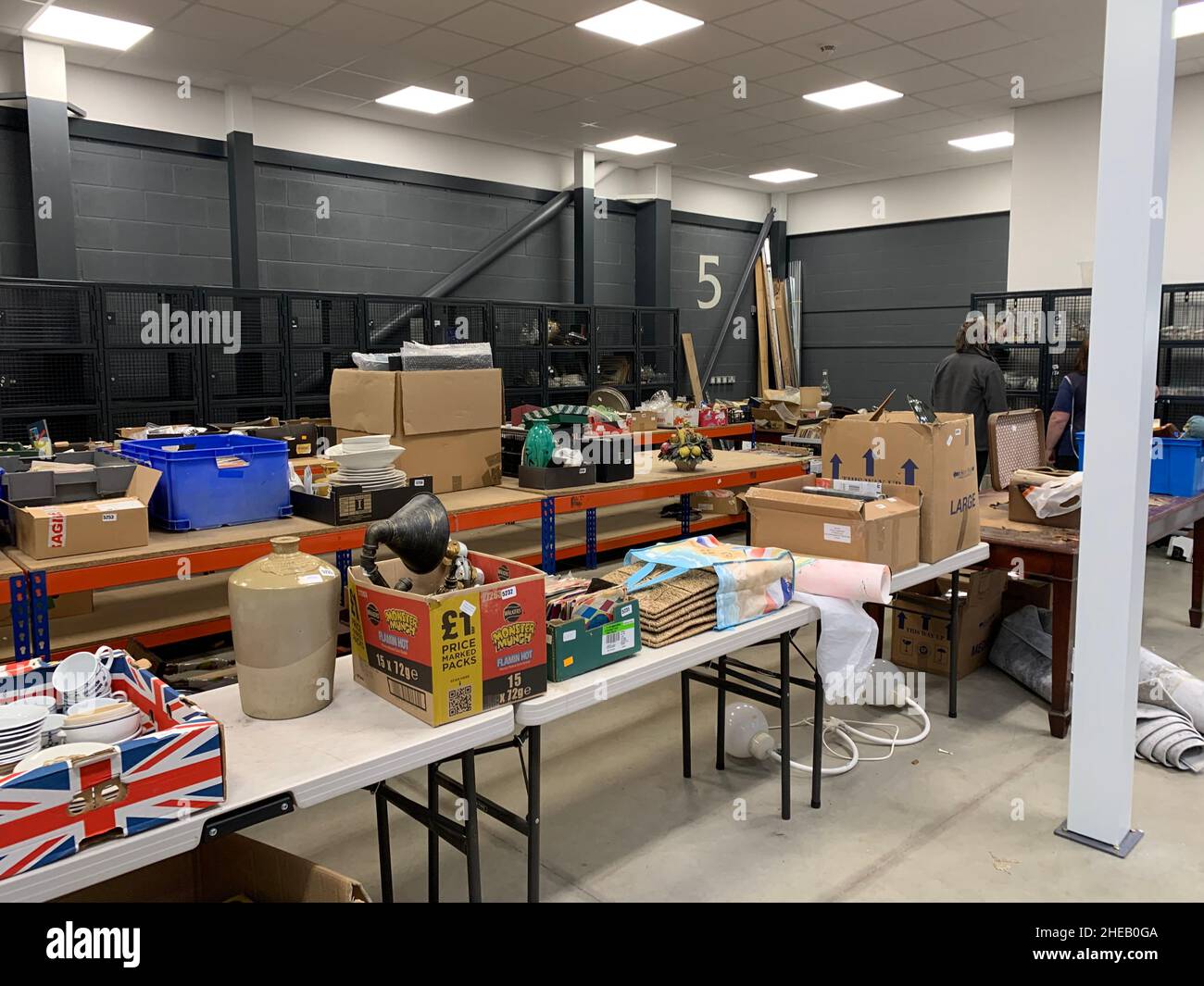 W and H Peacock Auction Centre Bedford Stock Photo Alamy