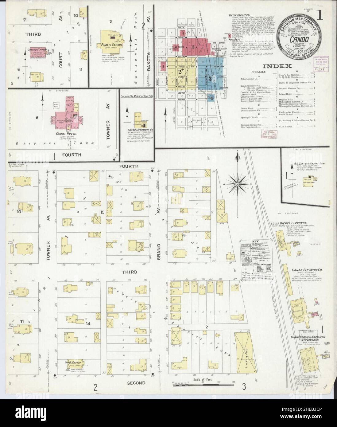 Cando north dakota hires stock photography and images Alamy