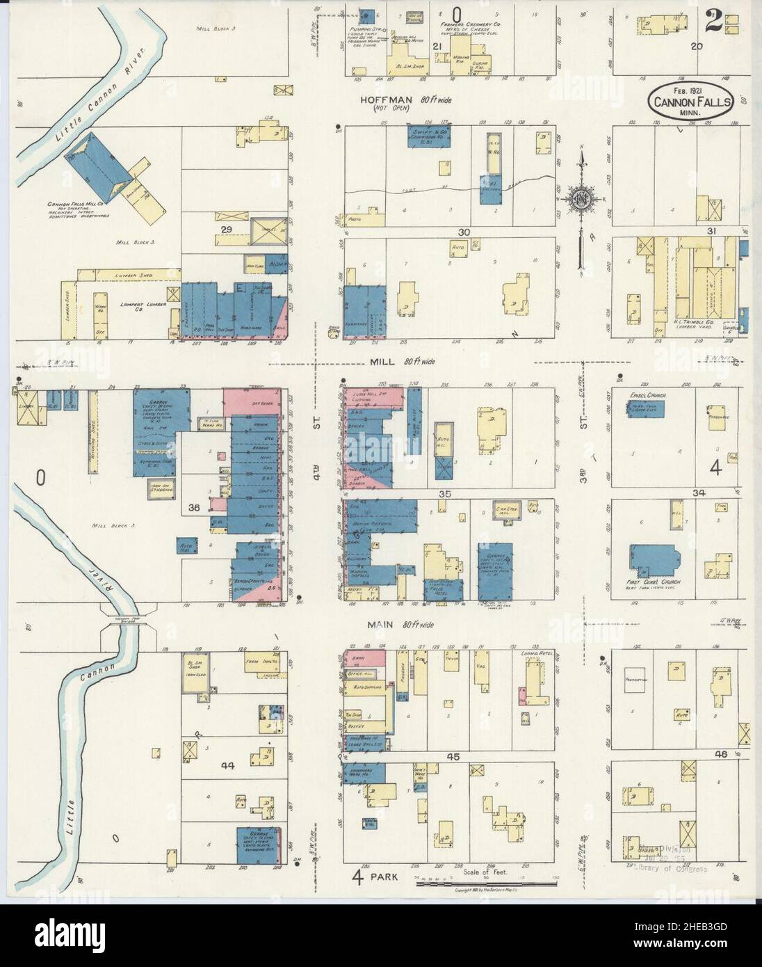 Cannon falls minnesota map hires stock photography and images Alamy