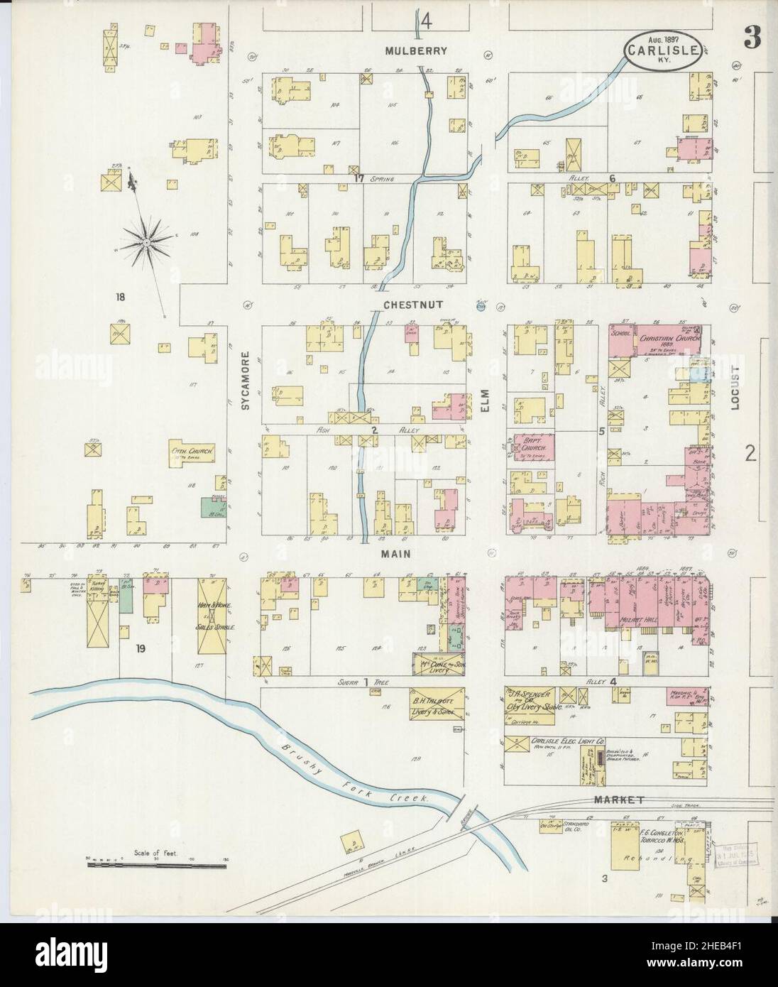 Map of carlisle kentucky hires stock photography and images Alamy
