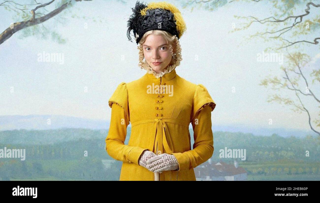 EMMA 2020 Universal Pictures film with Anya Taylor-Joy Stock Photo