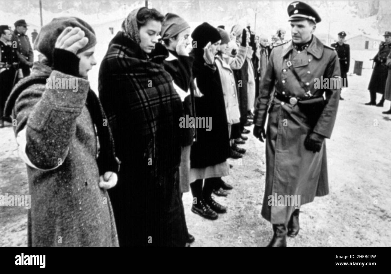 SCHINDLER'S LIST 1993 Universal Pictures film with Ralph Fiennes as Amon Goth Stock Photo