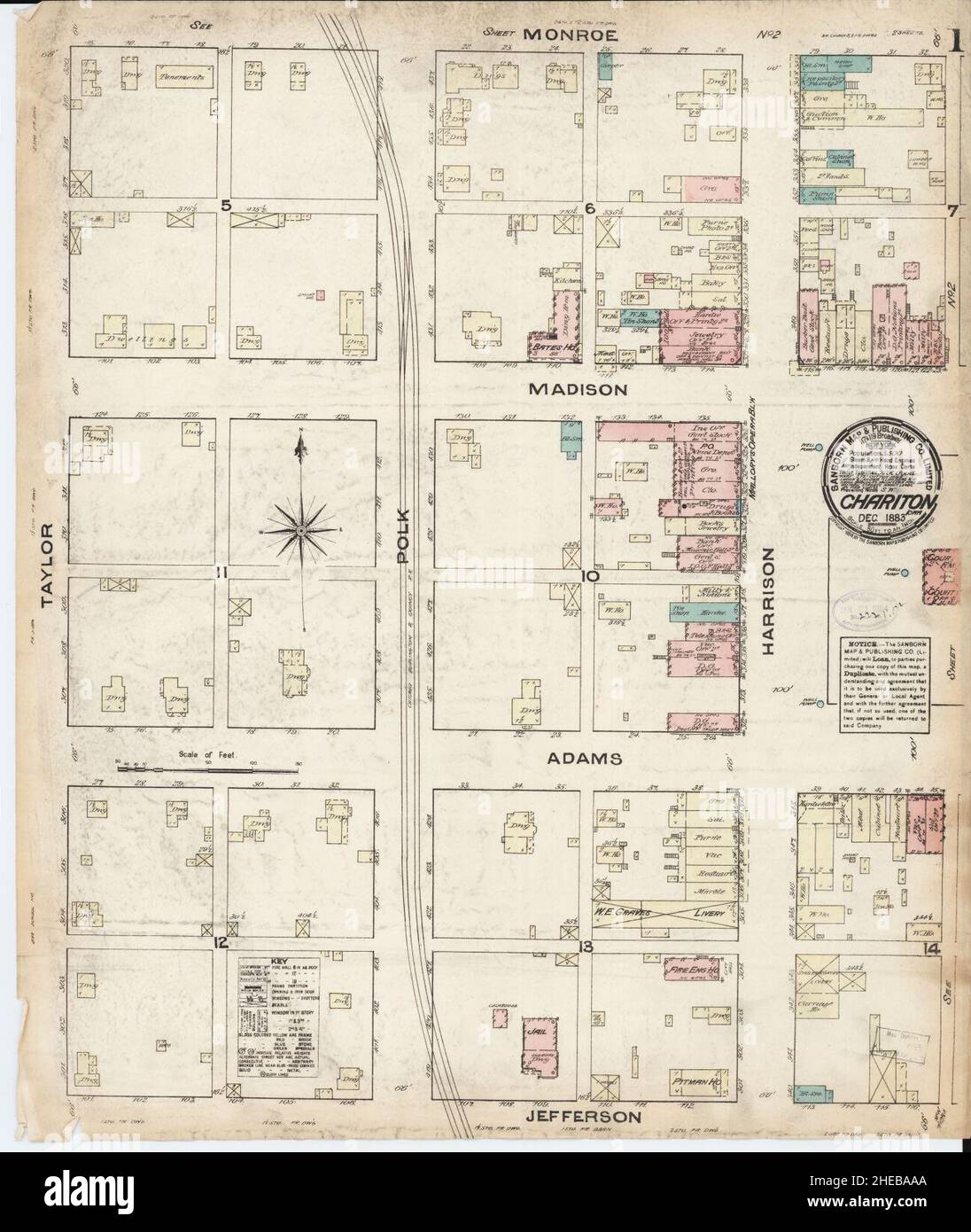 Chariton county map hi-res stock photography and images - Alamy