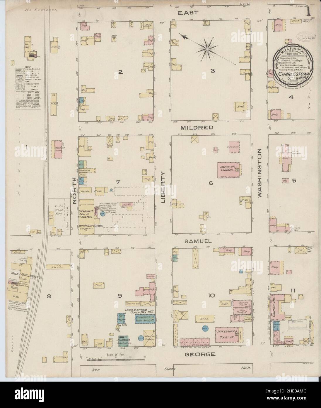 Map Of Charles Town