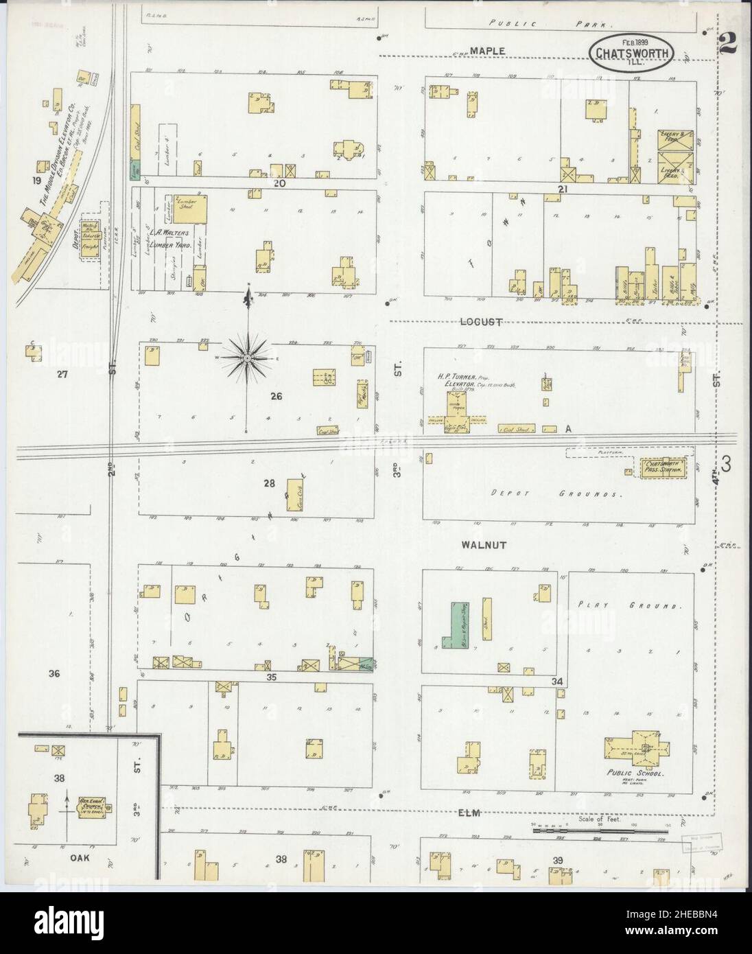 Map of chatsworth hires stock photography and images Alamy
