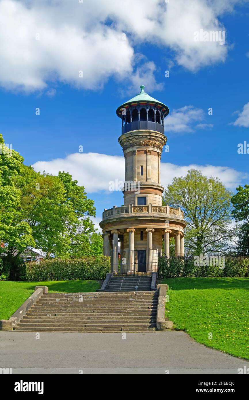 UK,South Yorkshire,Barnsley,Locke Park Tower Stock Photo Alamy