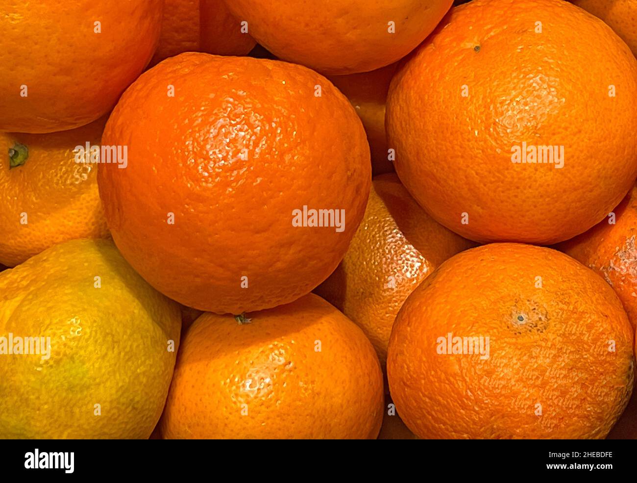 Fresh ripe orange fruit background  Stock Photo