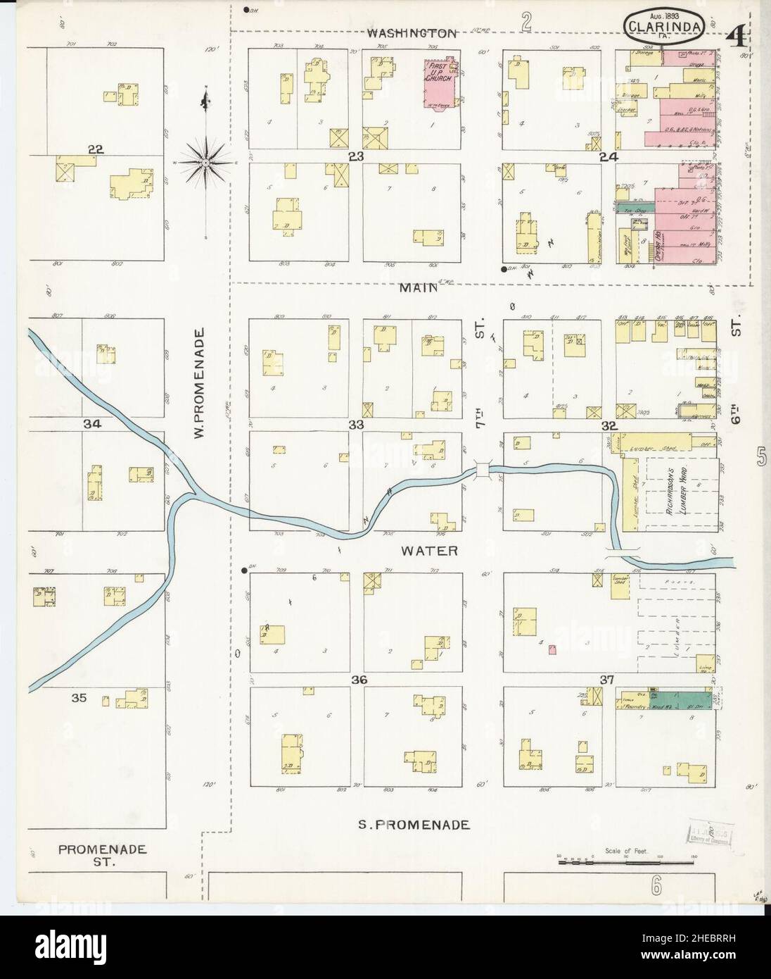 Clarinda map hires stock photography and images Alamy