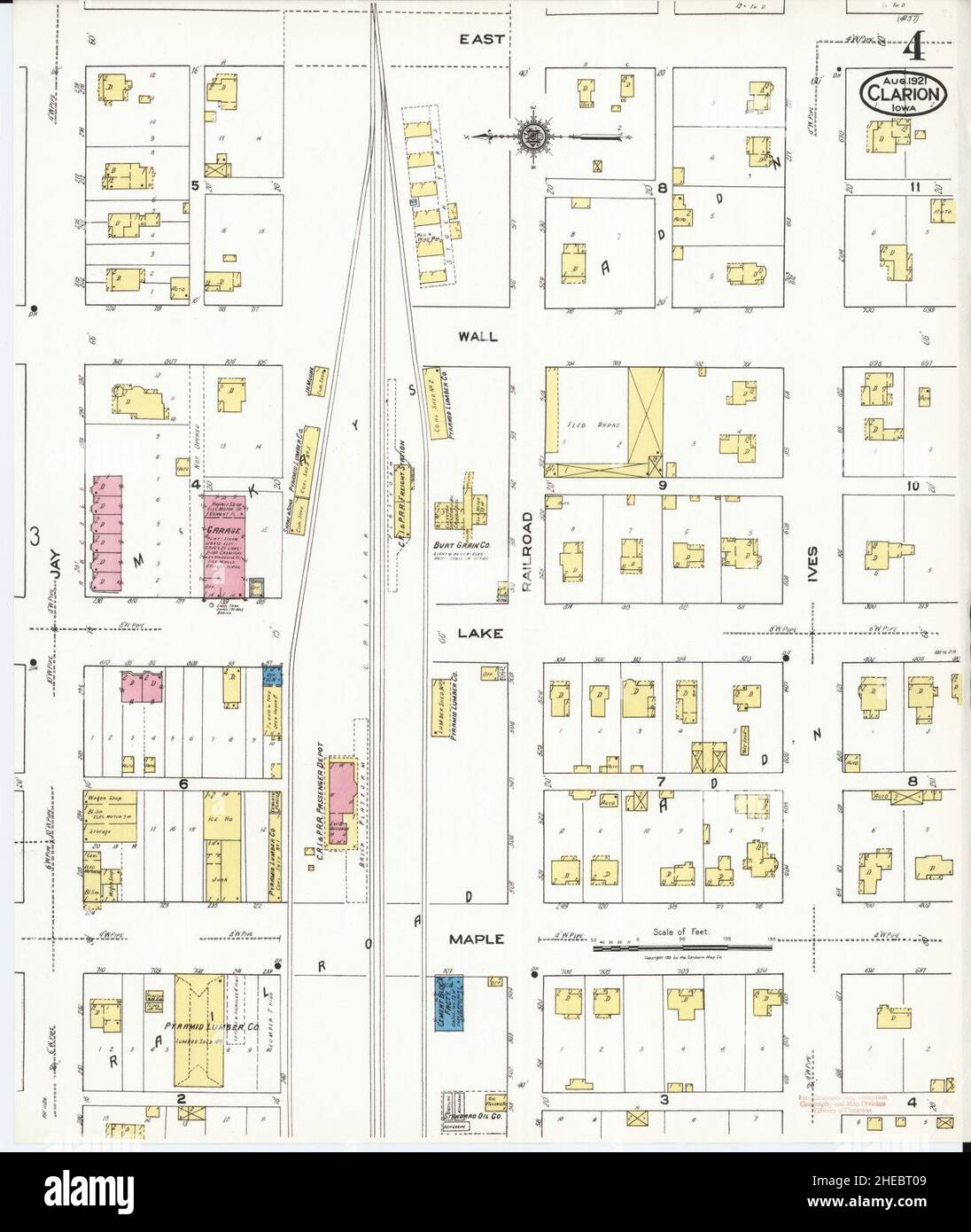 Map of clarion hires stock photography and images Alamy