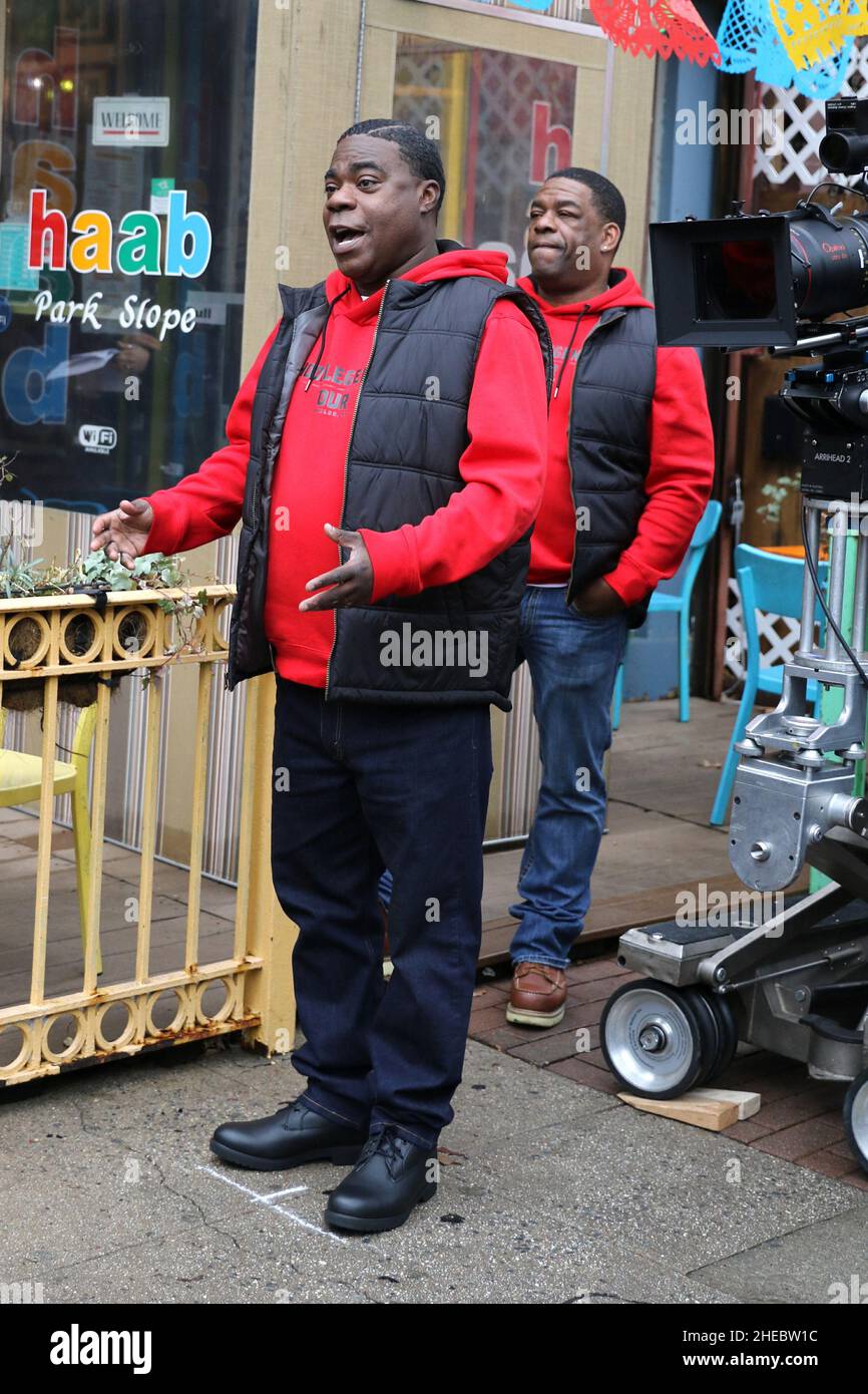 New York NY 20191210 Tiffany Haddish and Tracy pictured at