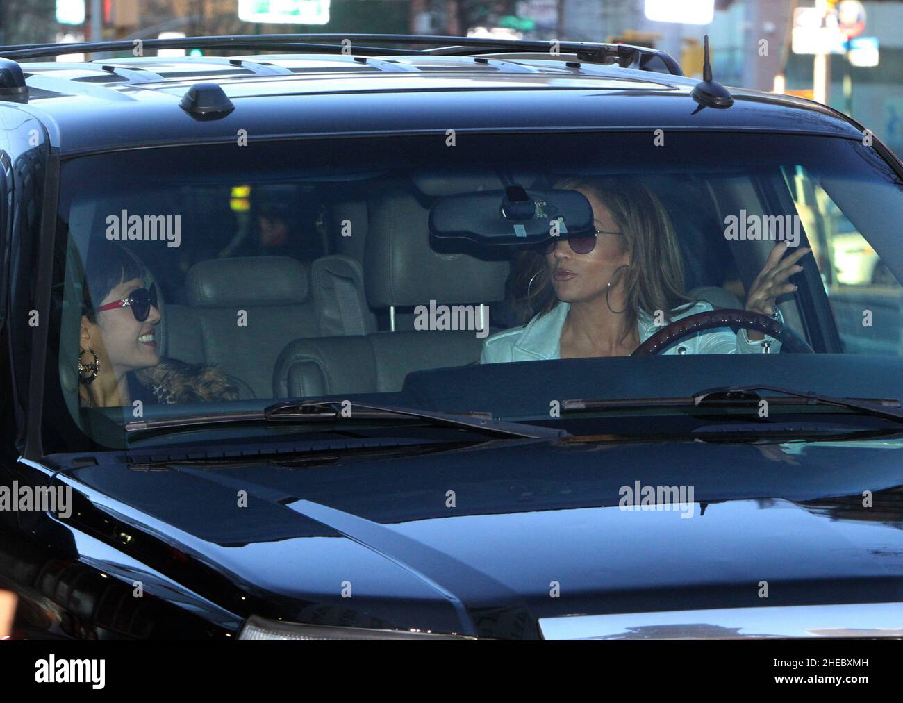 New York NY 20190402 Jennifer Lopez and Constance Wu pictured