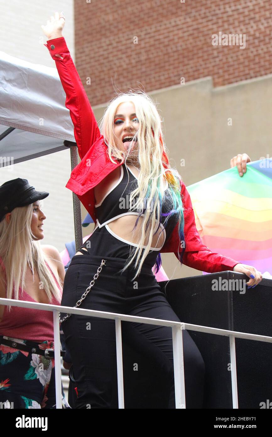 New York NY 20190630 Ava Max attends World Pride 2019 in Downtown