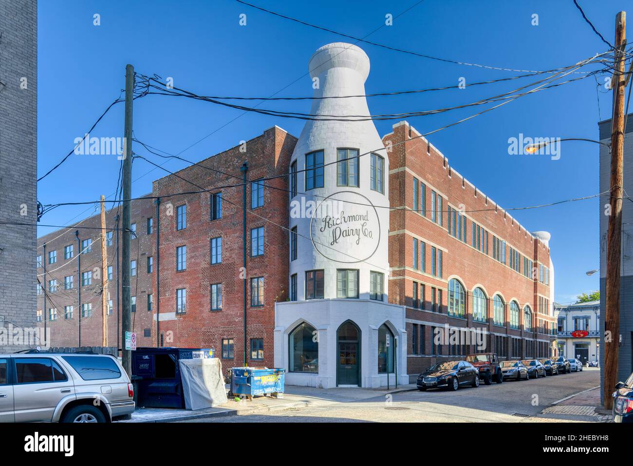 Richmond Dairy Apartments is the adaptive reuse of a quirky dairycum