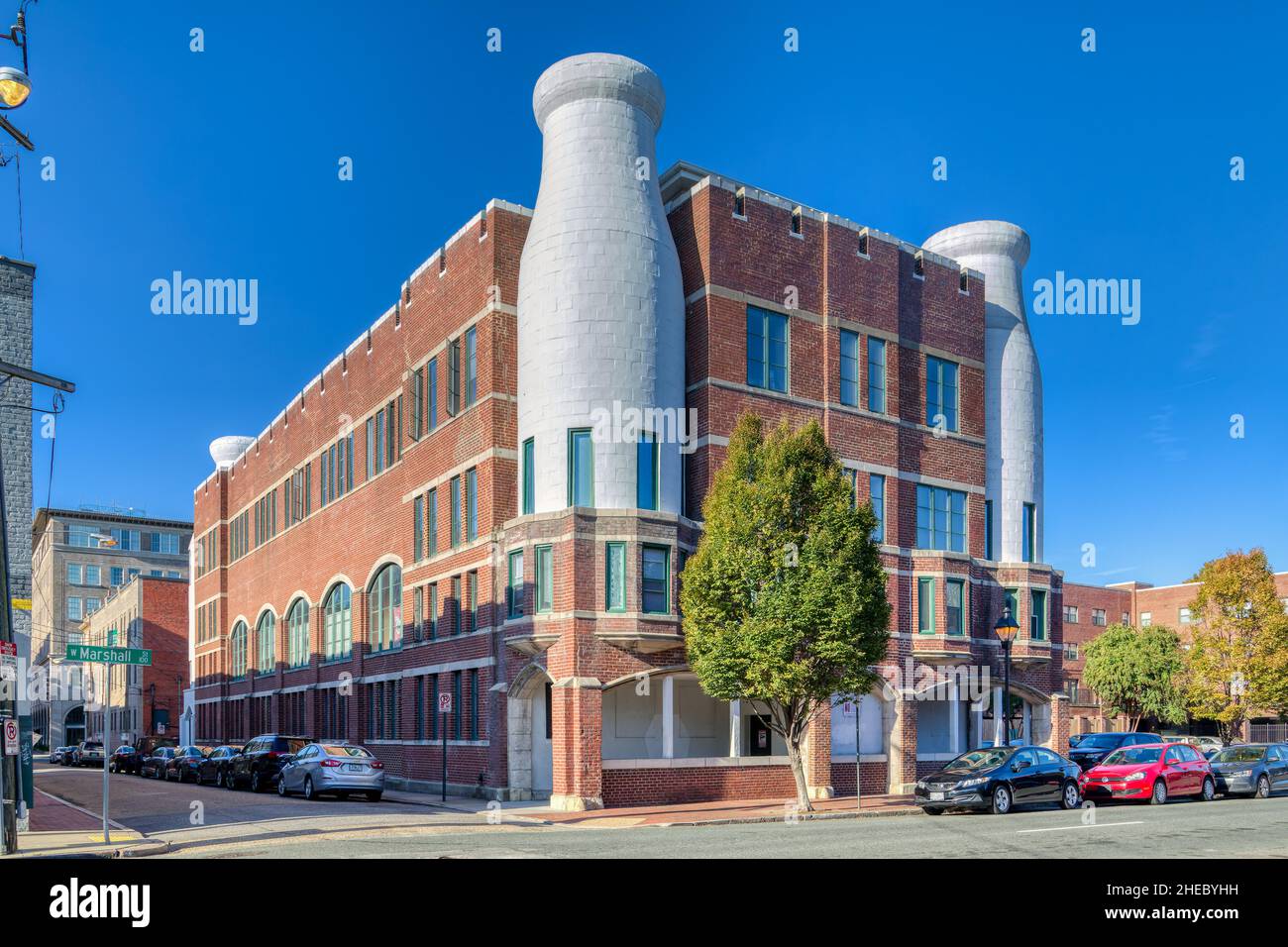 Richmond Dairy Apartments is the adaptive reuse of a quirky dairycum