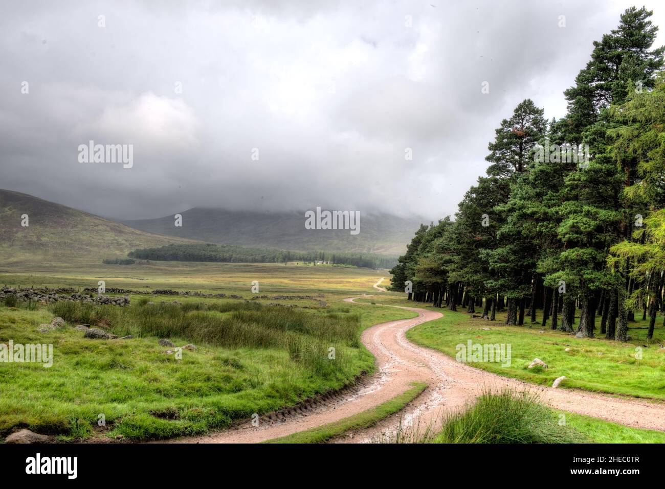 Loch Muick Scotland Stock Photo