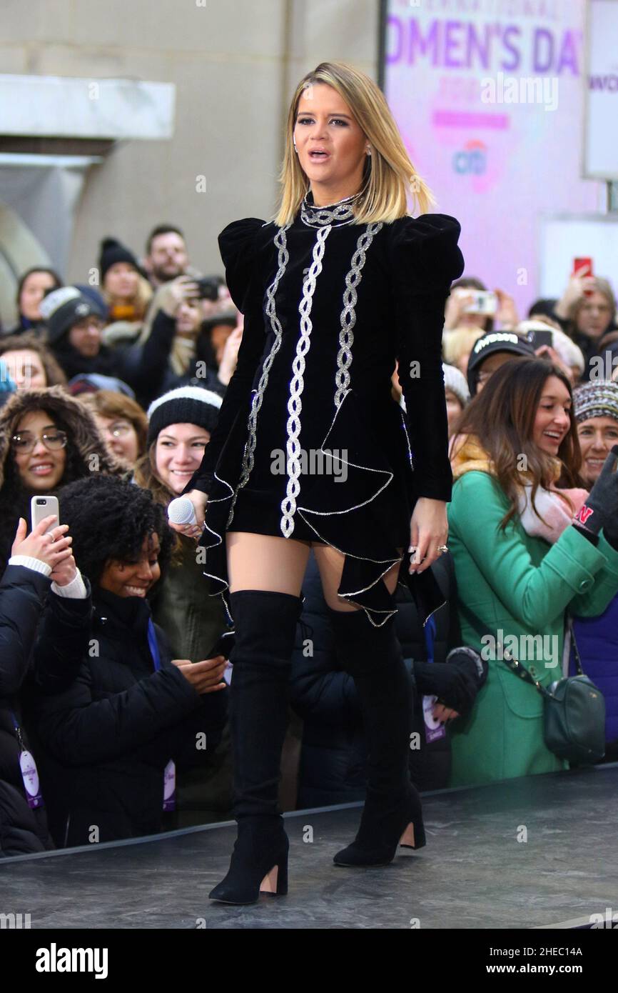New York - NY - 20190308 Maren Morris performing for the international