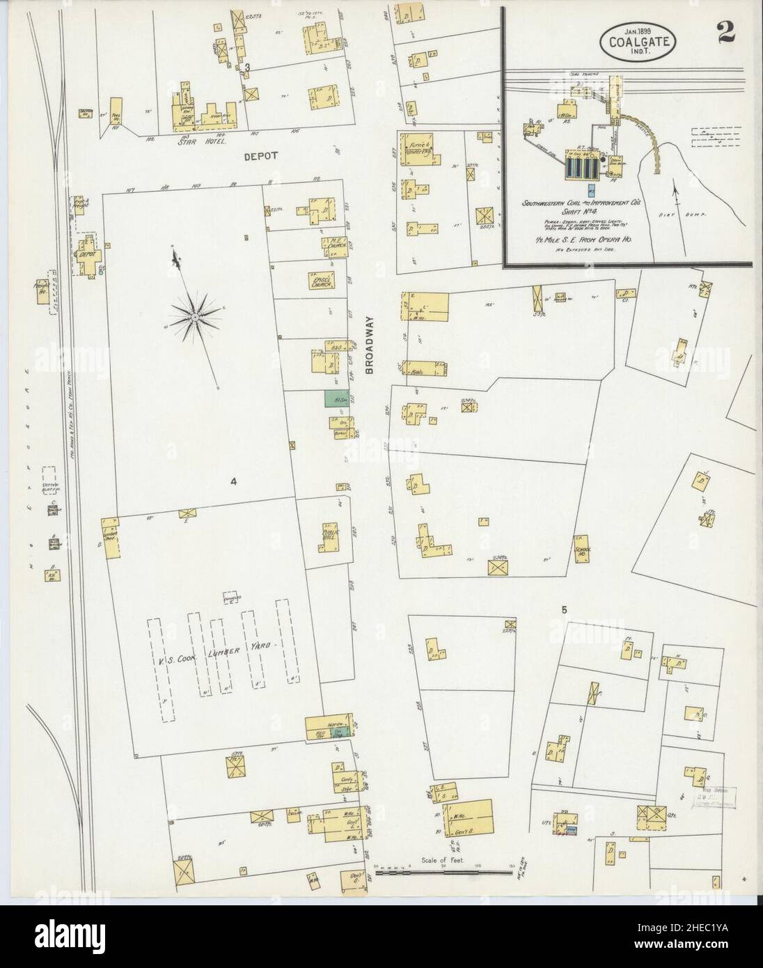 Coalgate oklahoma map hires stock photography and images Alamy
